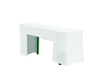 Plexiglasauflage 2,2 x 0,5 m