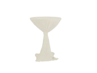 Wurfhusse mit Schleife creme