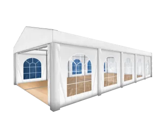 Regenrinne mit &Ouml;sen 10 m