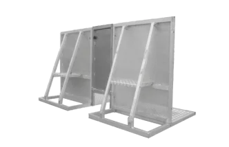 Bühnengitter mit Kabeldurchlass