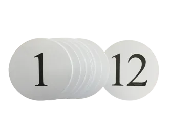 Nummern-/ Kartenst&auml;nder