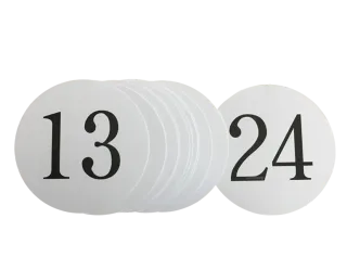 Nummern-/ Kartenst&auml;nder