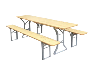 Marktstand pommes rot-wei&szlig;