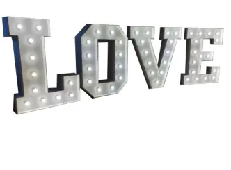 XXL Leuchtbuchstabe V