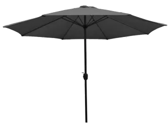 4x Sonnenschirmset  wei&szlig;