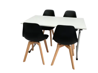 4P. Tischset Keeve wei&szlig;