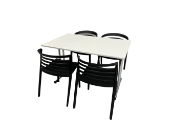 4P. Tischset Keeve wei&szlig;