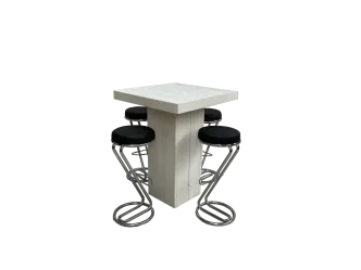 Barhocker Z-Fuss schwarz