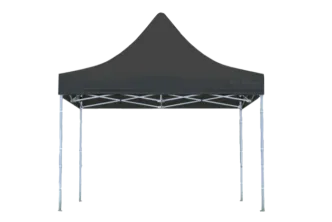 Mittelverbinder schwarz mir Rei&szlig;verschluss f&uuml;r Cateringzelte 3m 