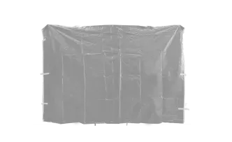 Mittelverbinder wei&szlig; mir Rei&szlig;verschluss f&uuml;r Cateringzelte 3m 