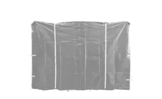 Mittelverbinder wei&szlig; mir Rei&szlig;verschluss f&uuml;r Cateringzelte 3m 