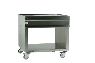 Unterbauwagen Edelstahl Gro&szlig;