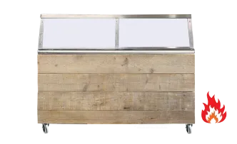 Ausgabetheke Wood warm