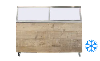 Ausgabetheke Wood mit Kühlung