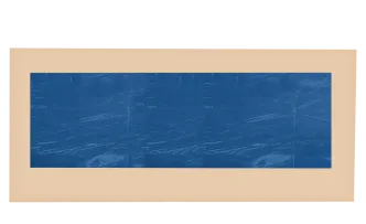 Seitenwand 6 m mit Panoramafenster Sandfarbe (Mastertent)