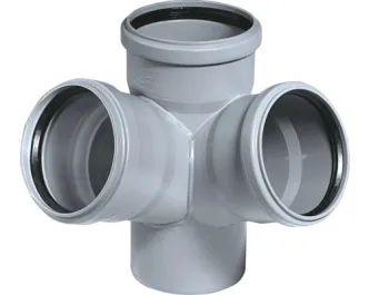 HT 100 DN110 Eckdoppelabzweig 67°