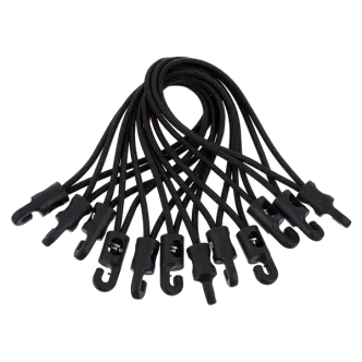 Spannfix 12 Stk. Set Schwarz