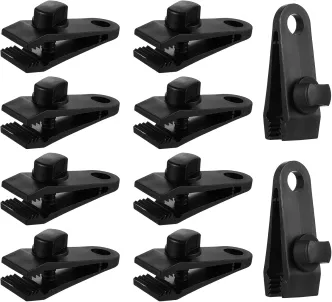 Molton Clip 12 Stk. Set Schwarz