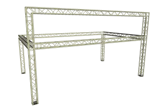 Traversenstand 4 x 8 m Banner