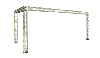 L Traversenstand 4 x 8 m