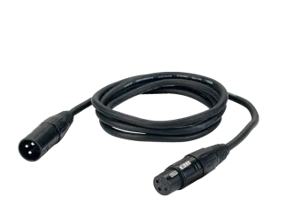 XLR-Kabel 3 Pol. 0,5m