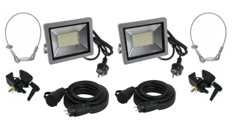 Beleuchtungs SET bis 400qm f&uuml;r Zelte  