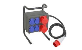 Stromverteiler 16A 400V mit 2x 16A 400V Ausgang