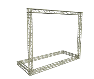 LED Wand Support 6,3 x 4,95 m