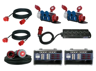 UV 63A CEE Kabel Set 2