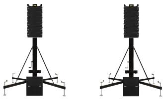 DVA Line Array Set LIFT12T-2B 