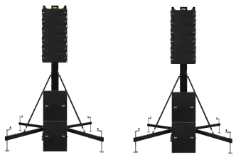 DVA Line Array Set LIFT12T-4B