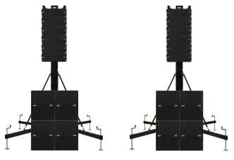 DVA Line Array Set LIFT12T-8B 