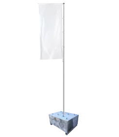 Fahnenmast 6m SET Eventgewicht