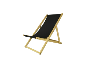 Strandstuhl Schwarz