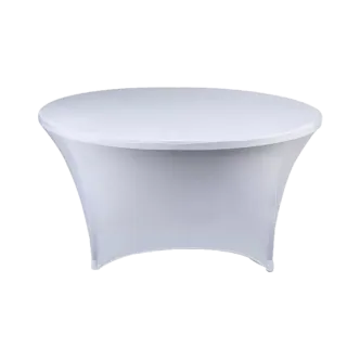 Stretchhusse Banketttisch D=120cm 