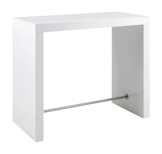 Br&uuml;ckentisch Block Wei&szlig;