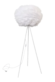 Stehlampe ,,POM'' Weiß