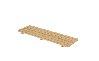 Holzboden 0,5 x 1 m ( Standard )